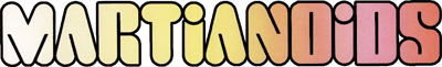 Martianoids logo for ZX Spectrum
